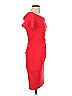 premier amour Solid Red Cocktail Dress Size 2 - photo 4
