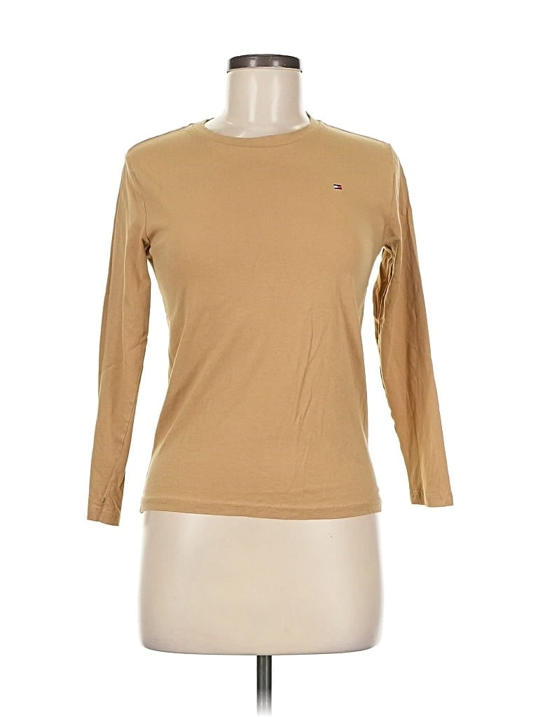 Click to view more detailed imagery on our partner's website Pre-owned Tommy Hilfiger 3/4 Sleeve T-shirt In Brown
