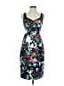 Leifnotes Print Black Cocktail Dress Size 0 - photo 1