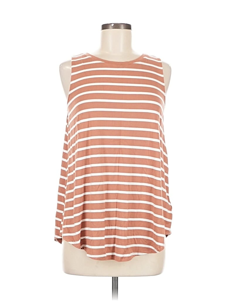 Pre-owned Old Navy Sleeveless T-shirt In Brown