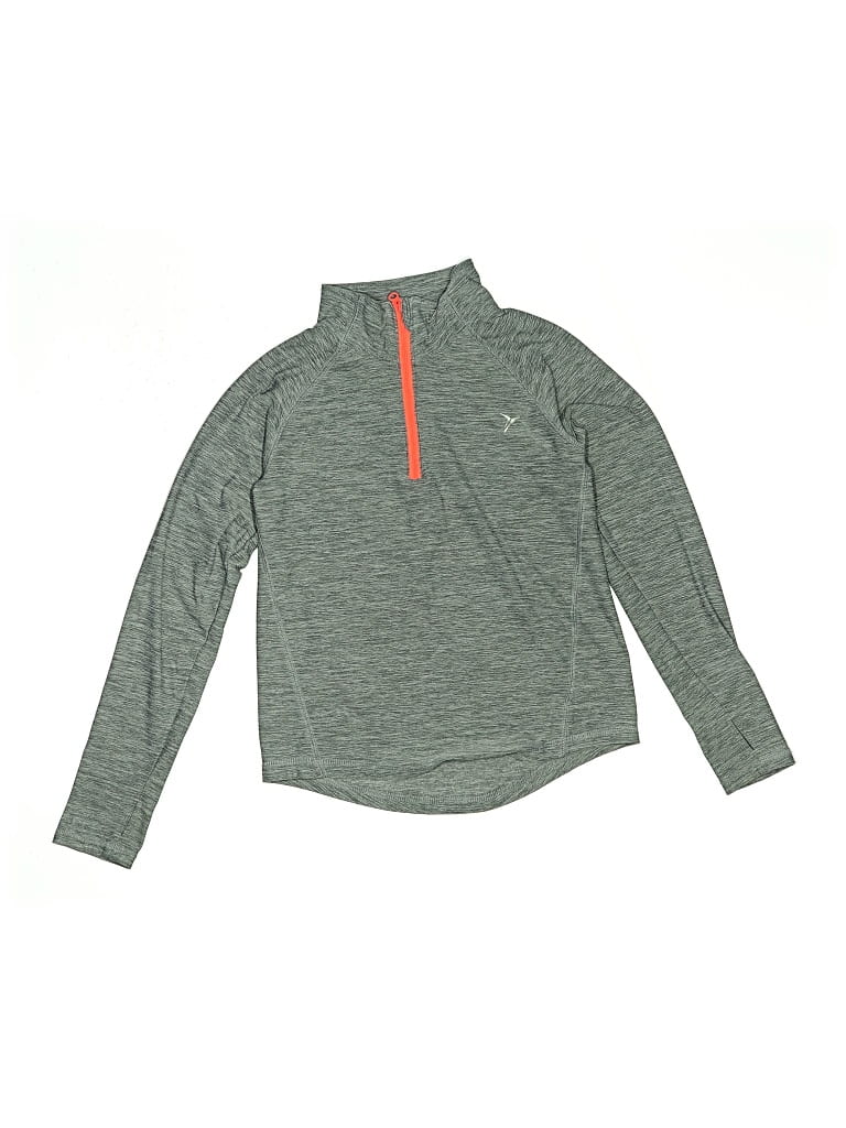 Pre-owned Active By Old Navy Kids' Long Sleeve T-shirt In Gray