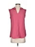 Soft Surroundings 100% Polyester Pink Sleeveless Blouse Size XS - photo 1