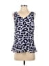 CAbi 100% Polyester Blue Sleeveless Top Size XS - photo 1