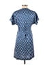 Zara Basic 100% Viscose Polka Dots Blue Casual Dress Size XS - photo 2