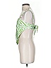 Princess Polly 100% Polyester Green Sleeveless Blouse Size 4 - photo 5