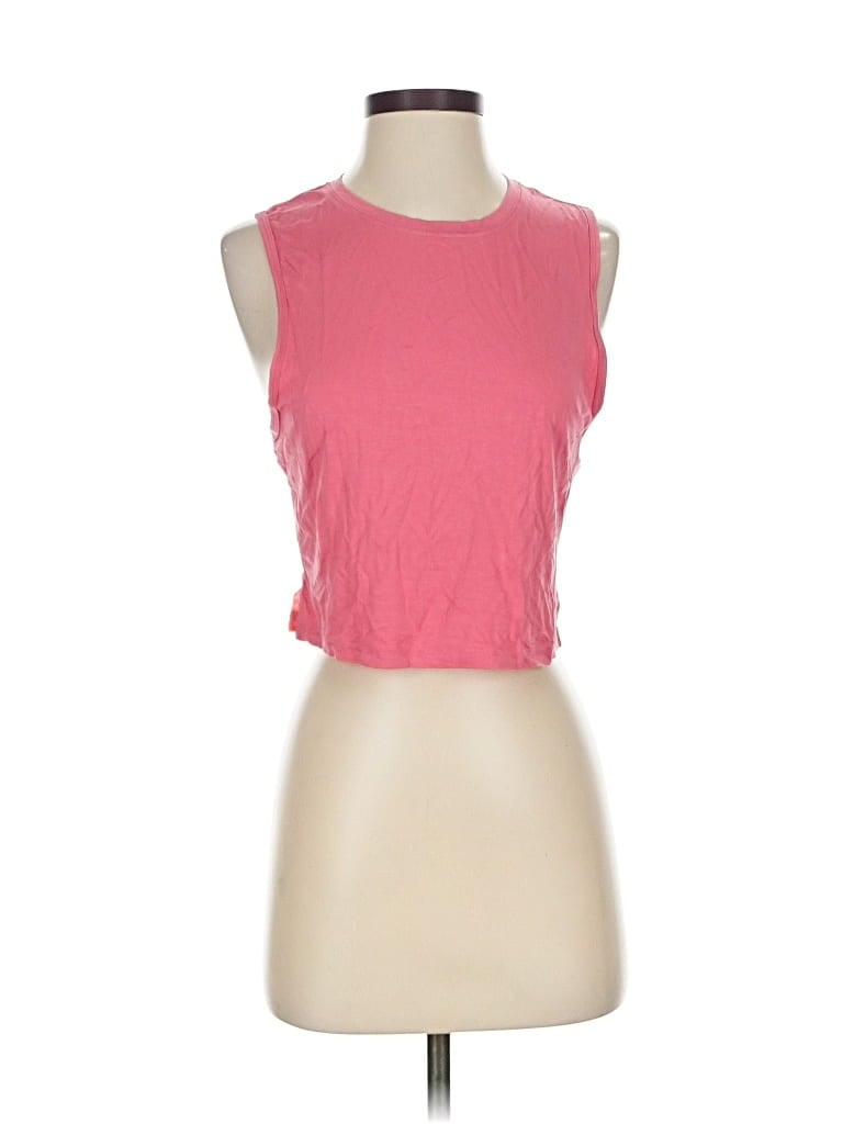 Assorted Brands Sleeveless T-shirt In Pink