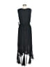 Vince Camuto 100% Polyester Black Casual Dress Size 6 - photo 2
