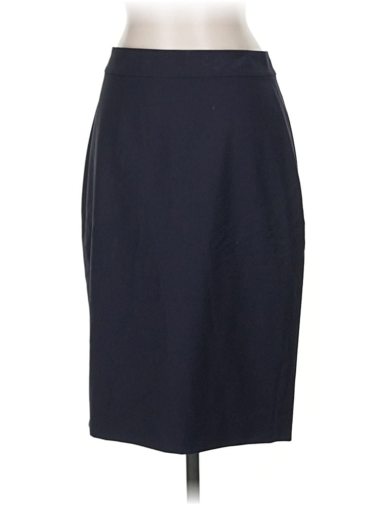 Pre-owned Ann Taylor Formal Skirt In Blue