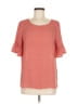 Assorted Brands 100% Polyester Red Short Sleeve Blouse Size M - photo 1