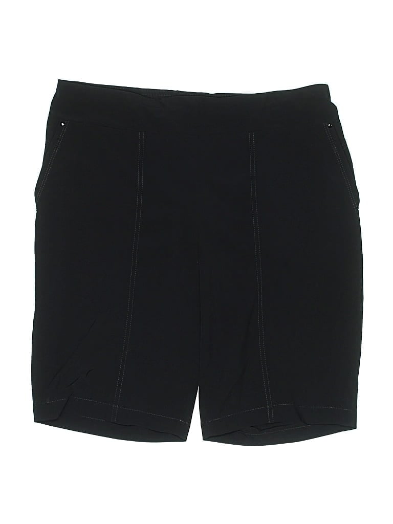 Pre-owned Zenergy By Chico's Shorts In Black