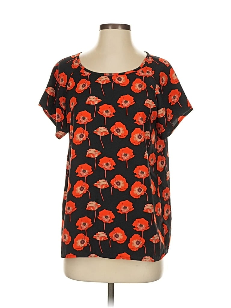 Pre-owned Cabi Short Sleeve T-shirt In Orange