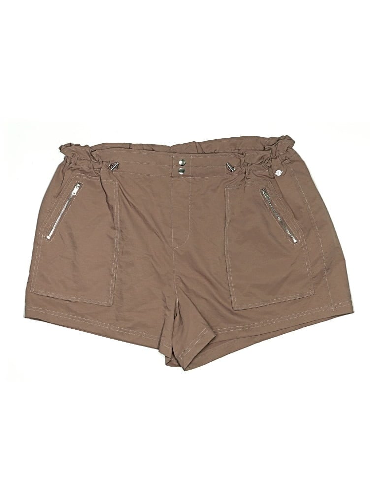 Pre-owned Calia Khaki Shorts In Brown