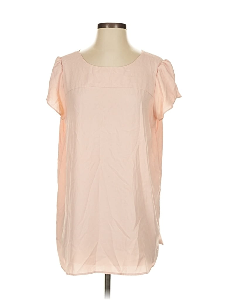 Pre-owned Ann Taylor Loft Sleeveless T-shirt In Pink