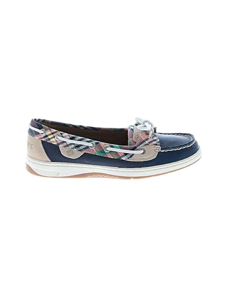 Pre-owned Sperry Top-sider® Flats Blue Shoes