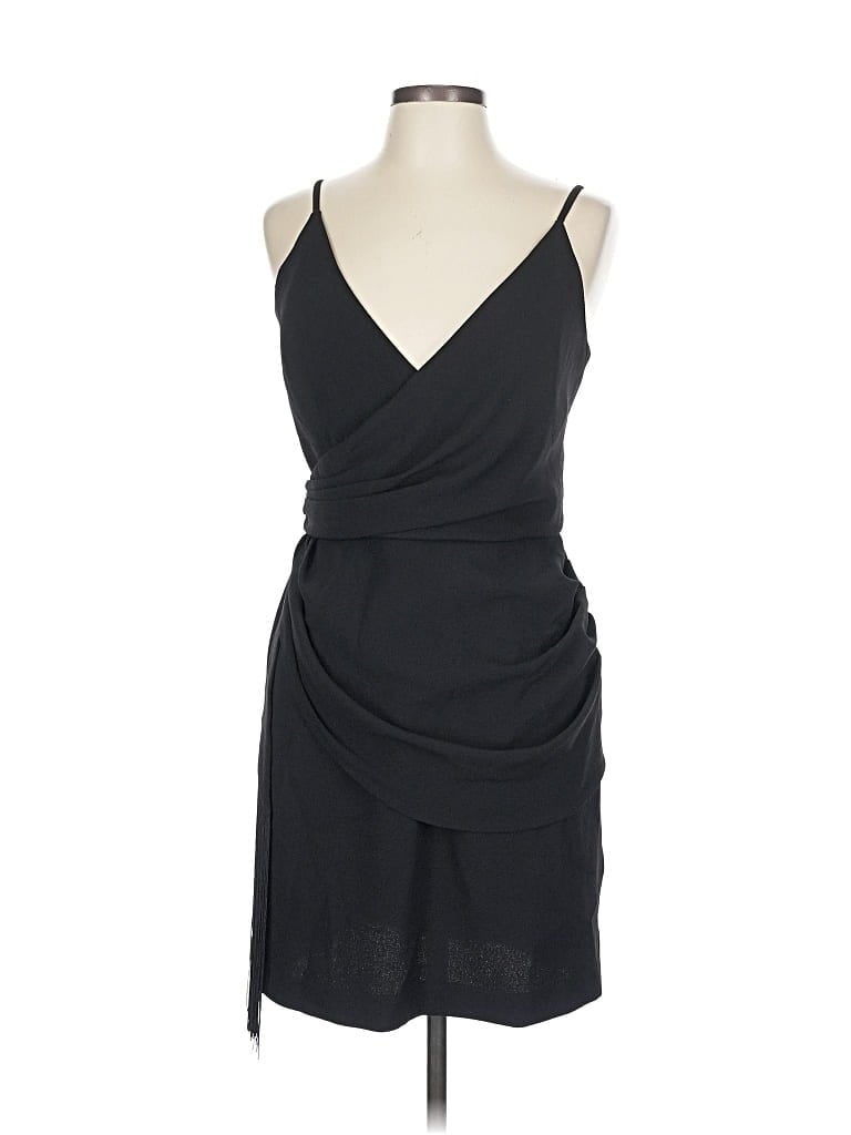 Pre-owned Dress The Population Cocktail Dress In Black