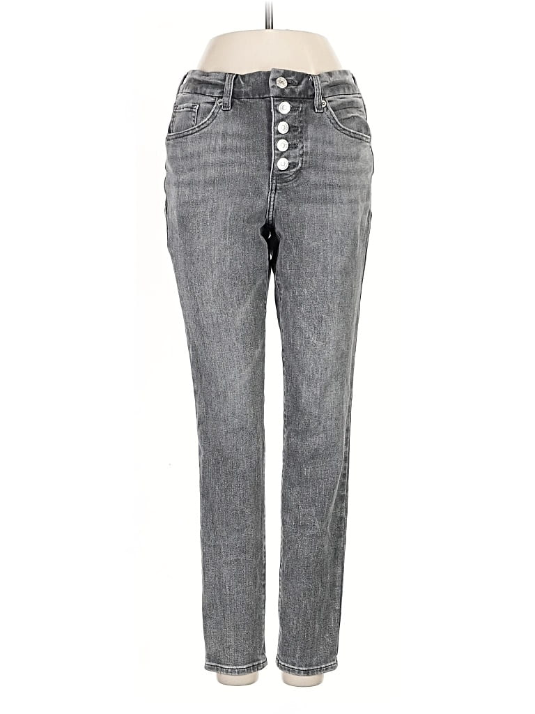 Pre-owned Express Jeans In Gray