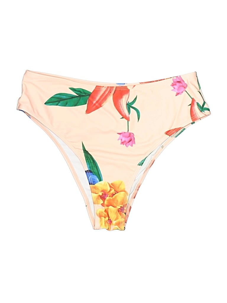 Pre-owned Unbranded Swimsuit Bottoms In White