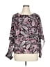 Libby Edelman 100% Polyester Pink Long Sleeve Blouse Size XL - photo 1