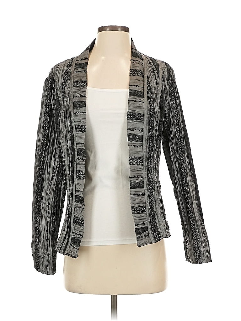 Click to view more detailed imagery on our partner's website Pre-owned Chico's Jacket In Gray