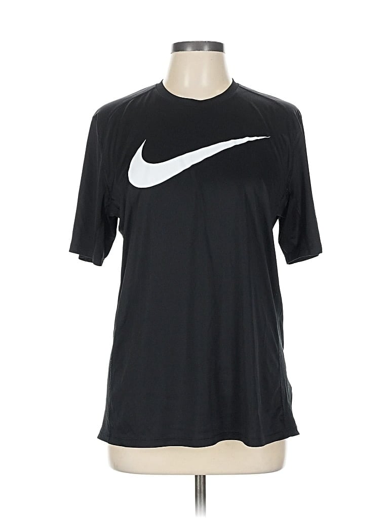 NIKE Pre-owned Active T-shirt In Black
