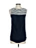 Lucky Brand Silver Black Sleeveless Top Size S - photo 2
