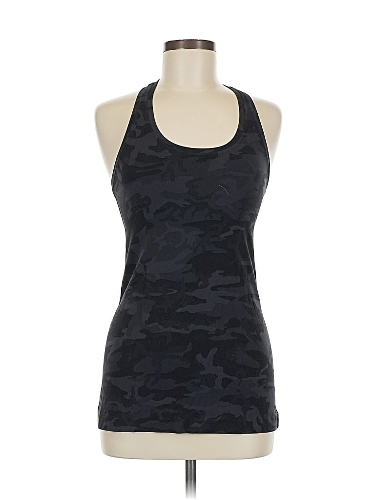 Pre-owned Lululemon Athletica Active Tank Top In Black