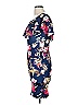 Unbranded Floral Blue Cocktail Dress Size 6 - photo 5