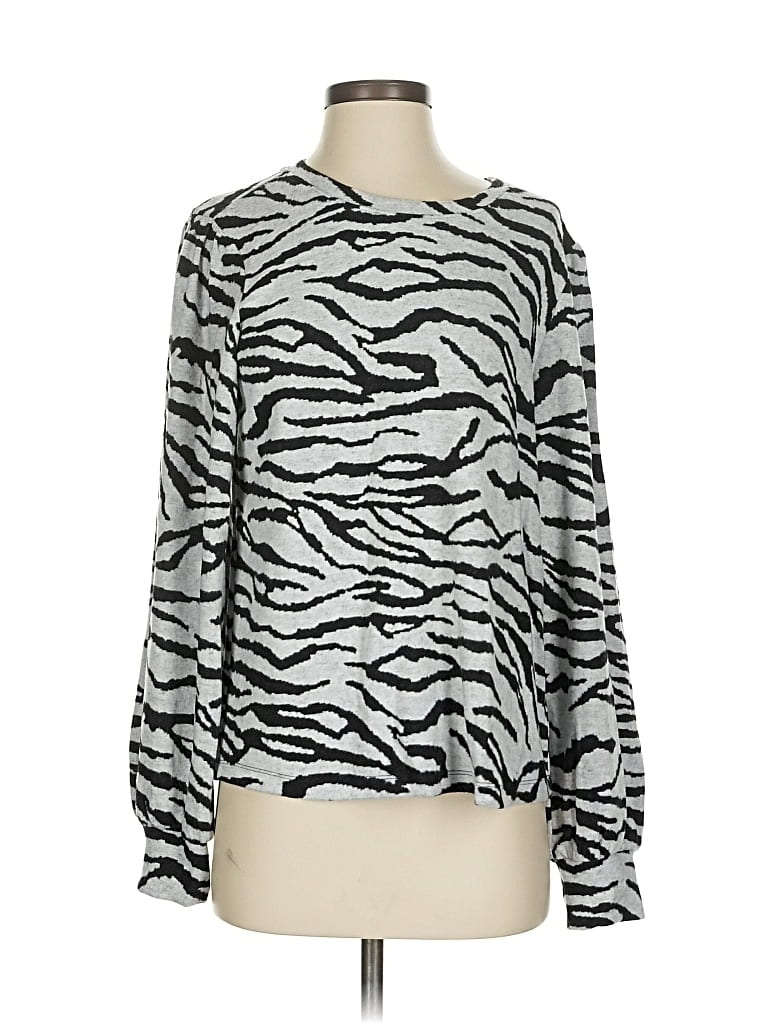 Pre-owned Social Standard By Sanctuary Pullover Sweater In Silver