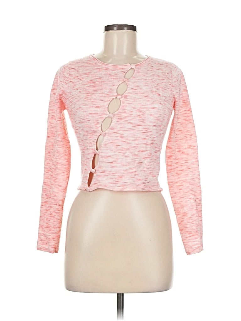 Pre-owned Superdown Cardigan Sweater In Pink