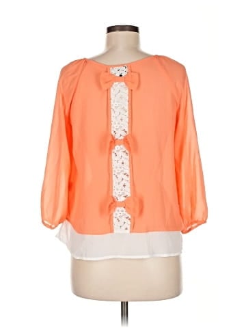 My Michelle 3/4 Sleeve Blouse (view 2)