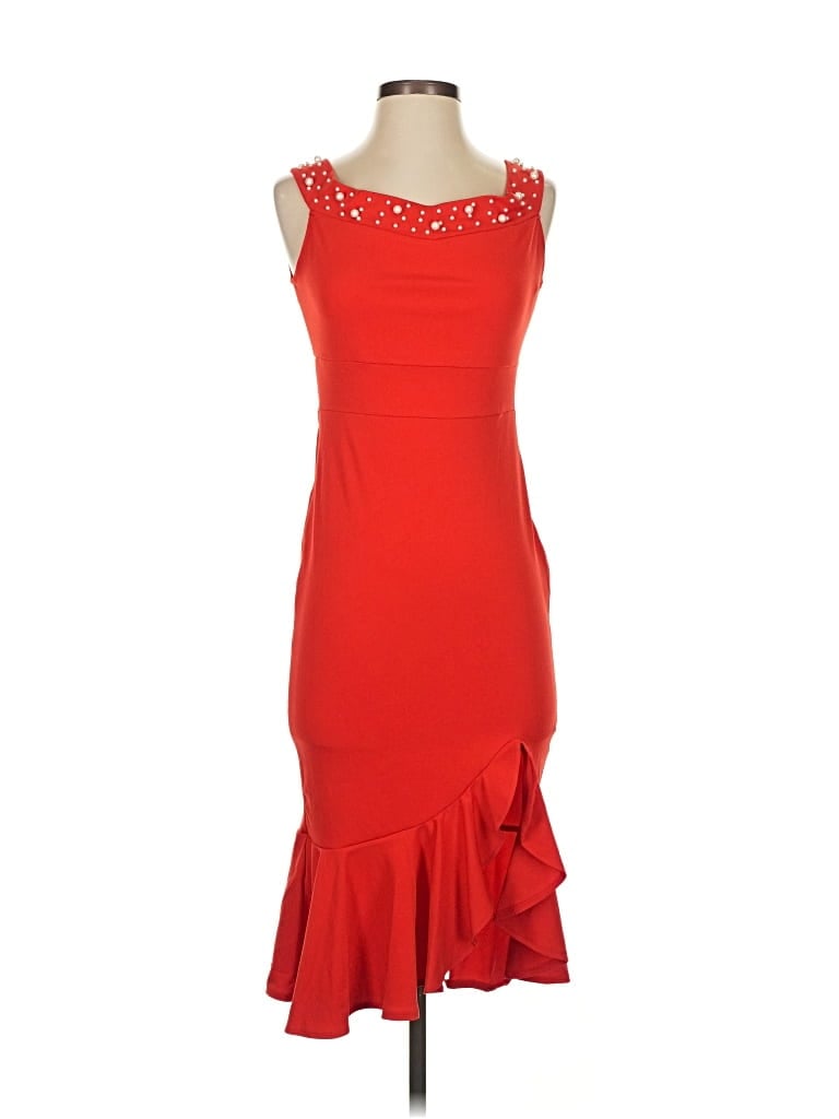 Pre-owned Chicme Cocktail Dress In Red