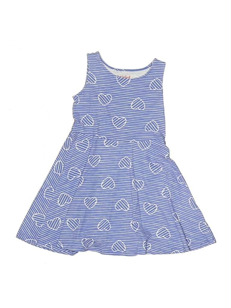 Pre-owned Cat & Jack Kids' Dress In Blue