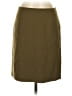 PS Paul Smith 100% Viscose Solid Tan Green Casual Skirt Size EU (IT) 40 / US 4 - photo 1