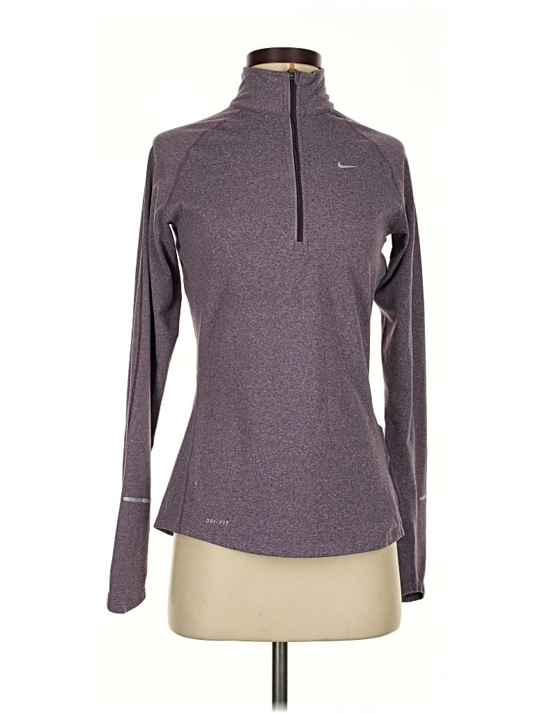 Pre-owned Nike Long Sleeve T-shirt In Purple