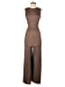 Unbranded Solid Brown Jumpsuit Size S - photo 1