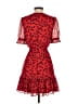 Express Hearts Red Cocktail Dress Size XS - photo 2
