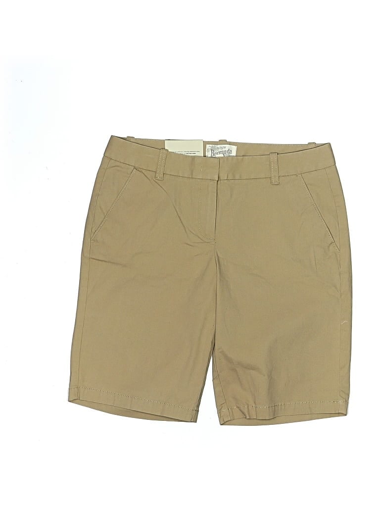 J.crew Factory Store Khaki Shorts In Green