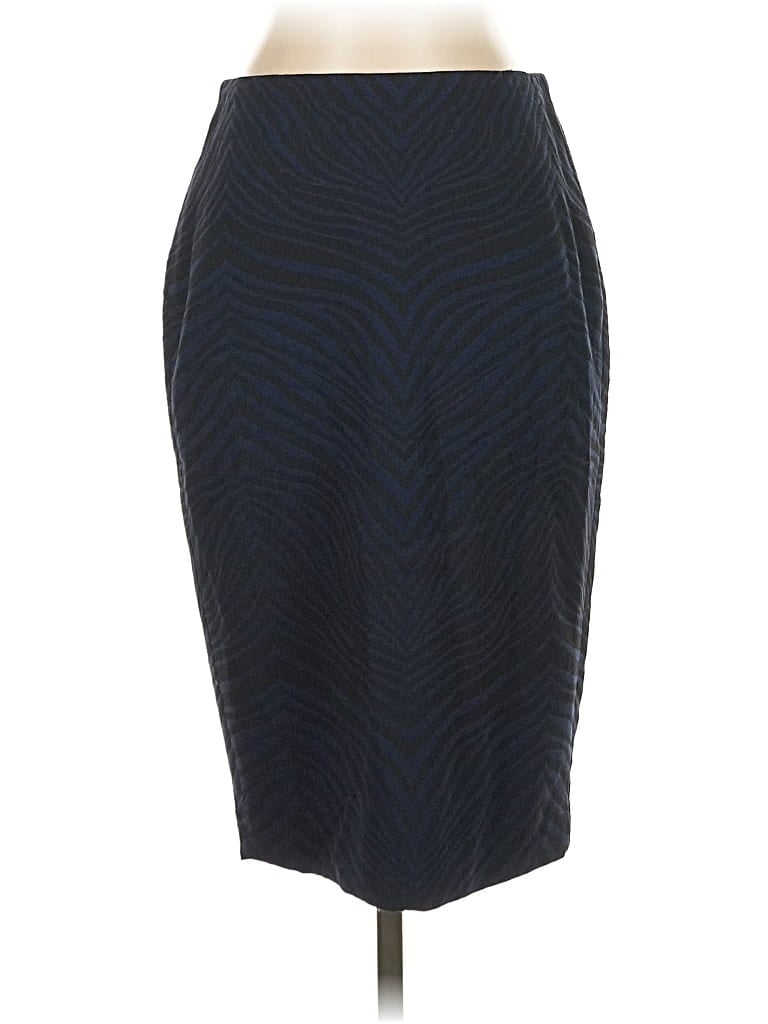Pre-owned Ann Taylor Formal Skirt In Blue