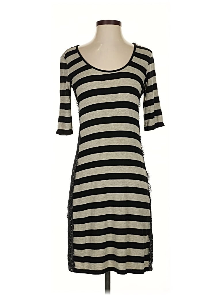 Pre-owned Max Studio Casual Dress In Gray