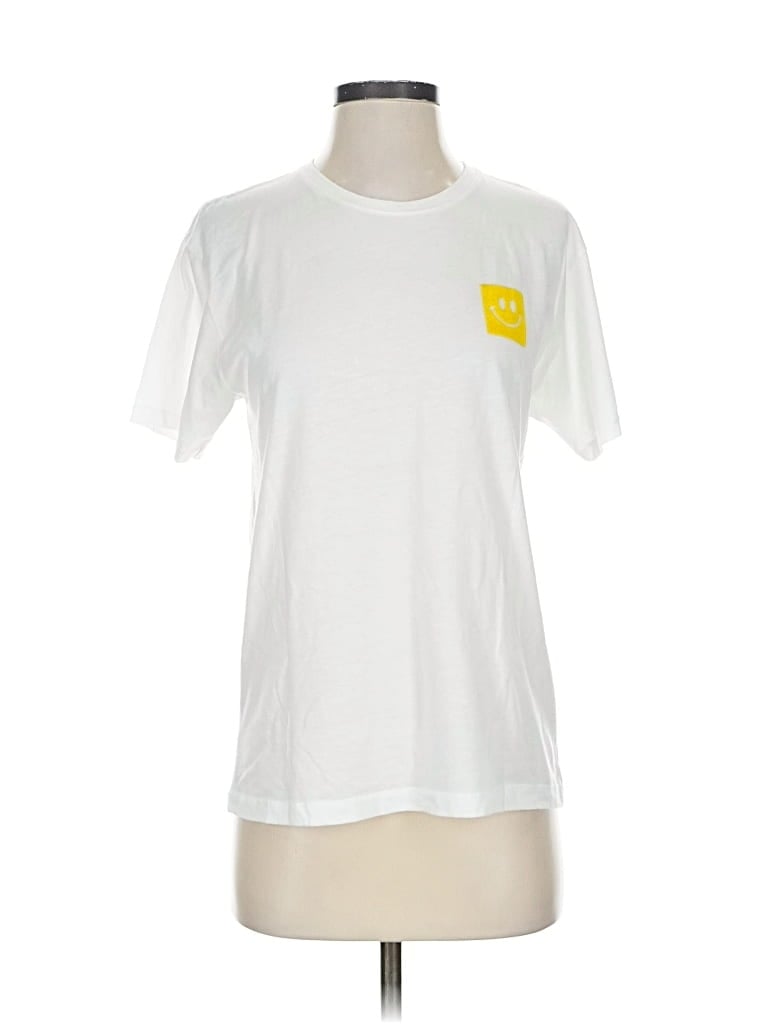 Pre-owned Assorted Brands Short Sleeve T-shirt In White