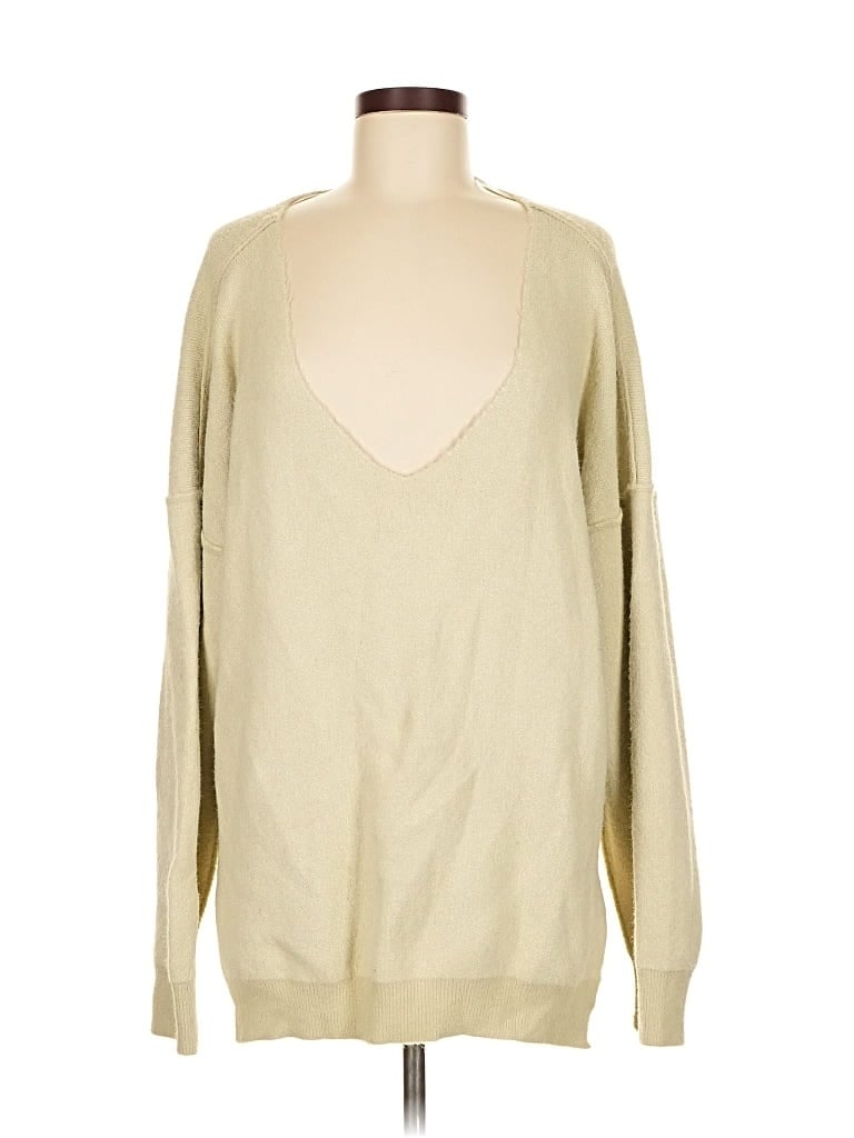 FREE PEOPLE Pre-owned Pullover Sweater In Brown