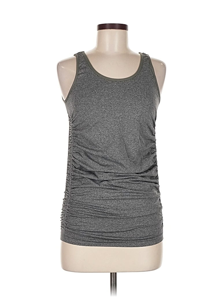Pre-owned Isabel Active Tank Top In Gray