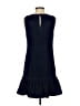 J.Crew 100% Polyester Solid Blue Casual Dress Size 2 - photo 2