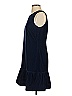 J.Crew 100% Polyester Solid Blue Casual Dress Size 2 - photo 5