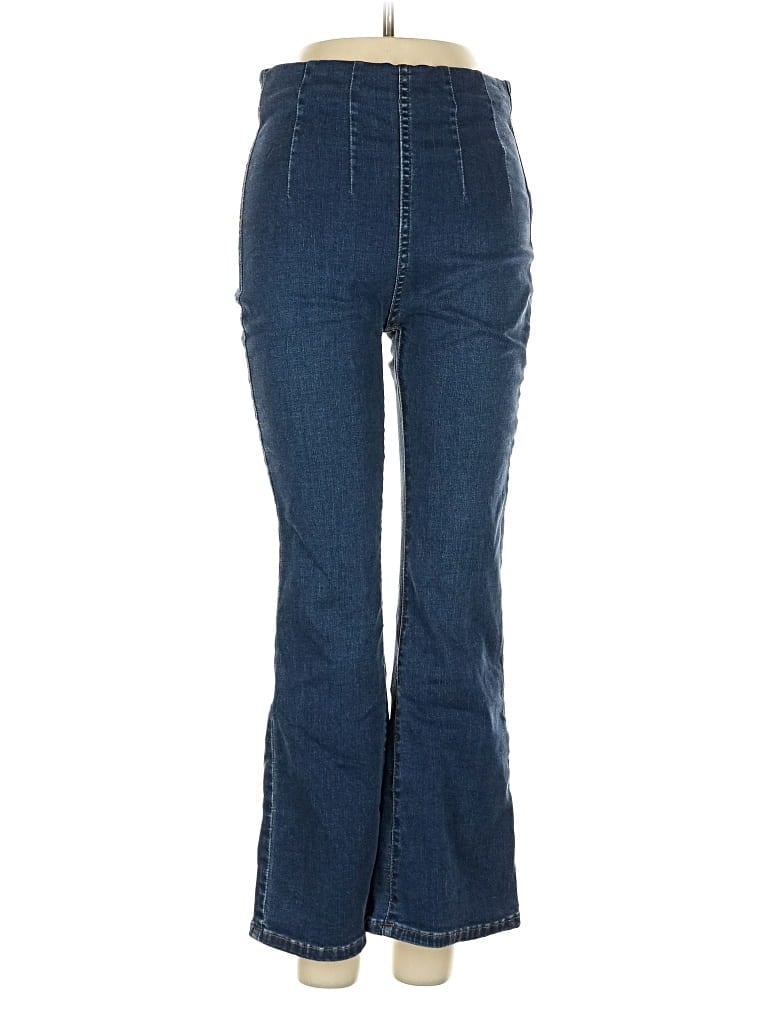 Pre-owned Free People Jeans In Blue