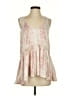Assorted Brands Pink Ivory Sleeveless Blouse Size S - photo 1