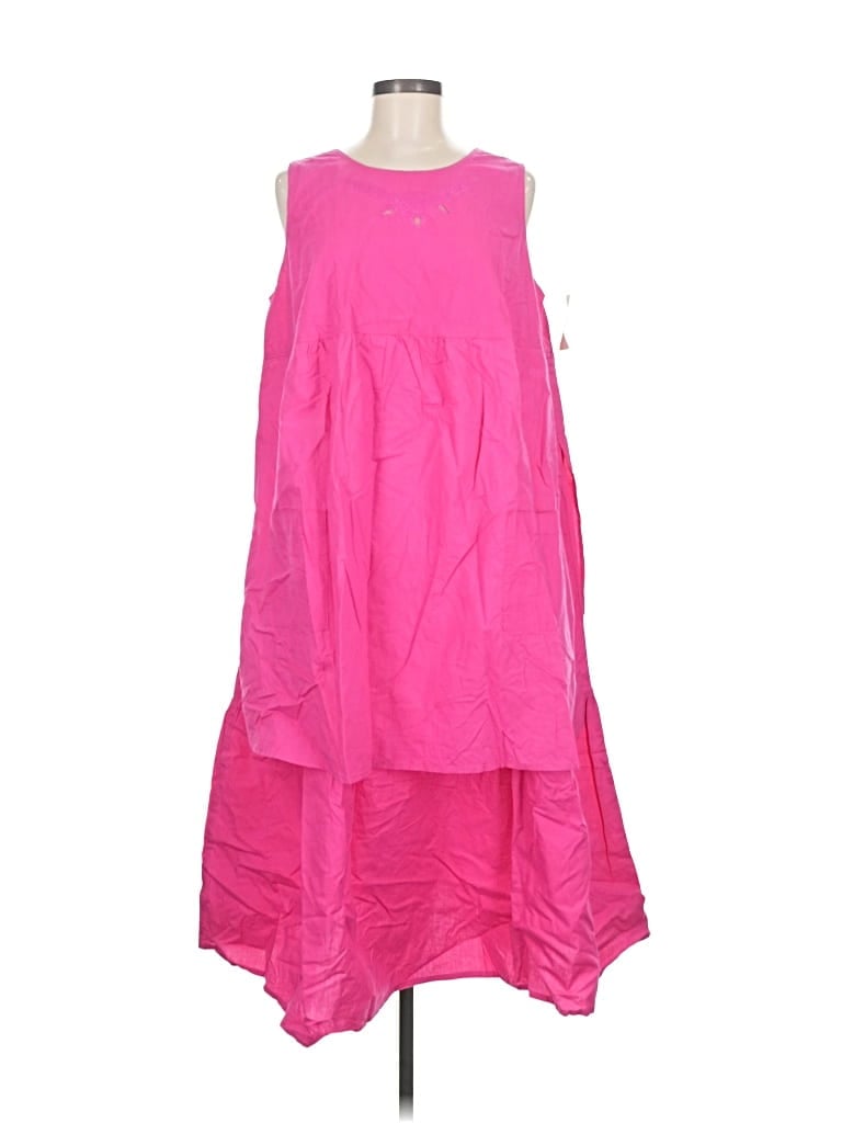 Pre-owned Assorted Brands Casual Dress In Pink