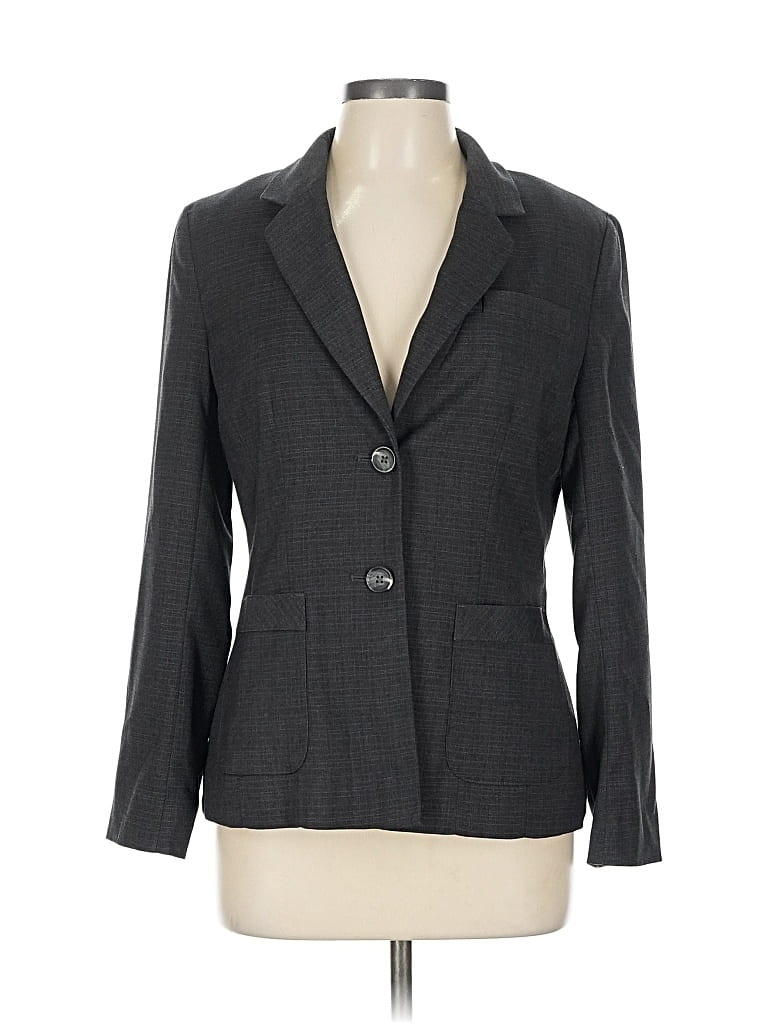 Pre-owned Banana Republic Factory Store Blazer Jacket In Gray