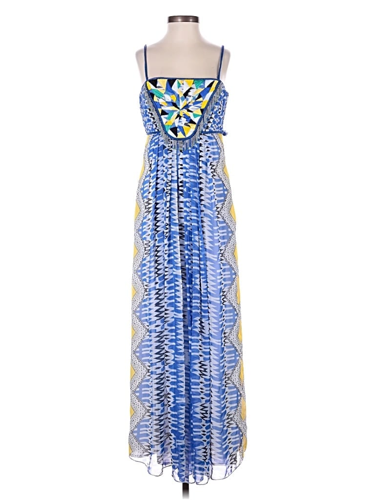 Click to view more detailed imagery on our partner's website Pre-owned Ranna Gill Casual Dress In Blue