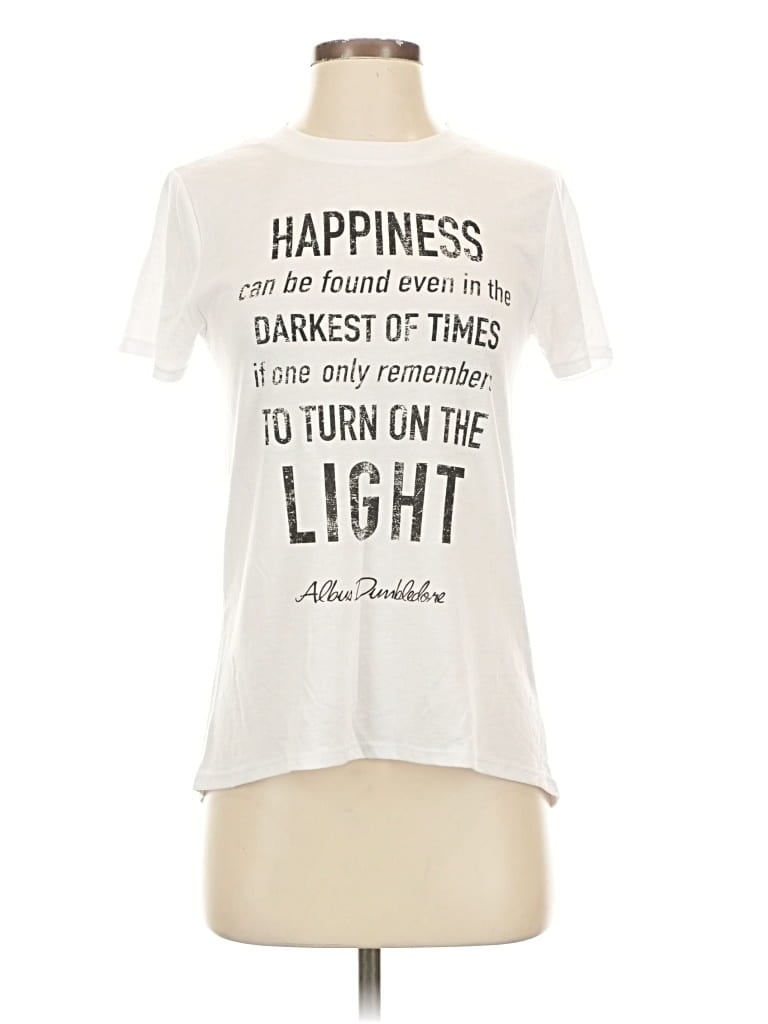 Pre-owned Harry Potter Short Sleeve T-shirt In White